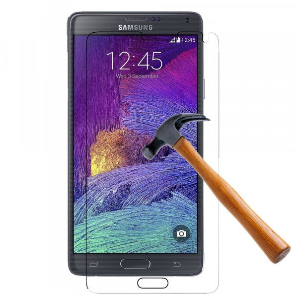 Wholesale Samsung Galaxy Note 4 Tempered Glass Screen Protector (Glass)